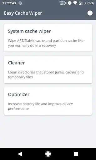 Play Easy Cache Wiper [Root]  and enjoy Easy Cache Wiper [Root] with UptoPlay